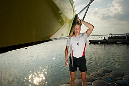 Il giovane vogatore Valentin Gmelin