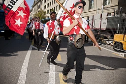 SVP fan club from Valais