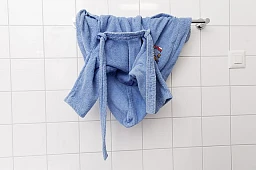 A toddler's bathrobe in a bathroom on Tuesday (July 5, 2011) in Zurich. A symbolic image from the series "Lost Childhood" on the topic of child sexual exploitation. A toddler's bathrobe in a bathroom on Tuesday (July 5, 2011) in Zurich. A symbolic image from the series "Lost Childhood" on the topic of child sexual exploitation.