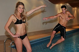 Aline Bacher et Raphaël Millius Aline Bacher et Raphaël Millius