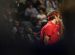 2 photos Roger Federer / Stanislas Wawrinka