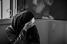 Profuga siriana appena giunta nel nord del Libano, 2012.