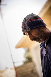 Riad Al Hammad, brother of the two prisoners freed by the Syrian government and presented in the photographs Riad Al Hammad, brother of the two prisoners freed by the Syrian government and presented in the photographs