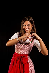 La Chaux-de-Fond (NE), 12. Oktober 2013. Porträts von Melanie Oesch, der Starsängerin der Gruppe