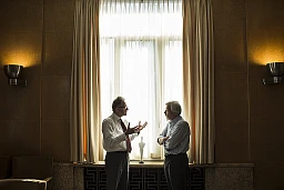 Porträt der Herren Moller (links) und Heuer (rechts) Porträt der Herren Moller (links) und Heuer (rechts)