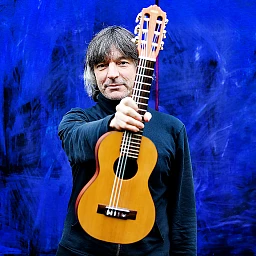 Geneva, December 2, 2014, Franz Treichler, leader of the Swiss rock band The Young Gods, poses