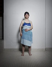 Christine Meyer, 32 anni, di Thun, nuota da otto anni. Christine Meyer, 32 anni, di Thun, nuota da otto anni.