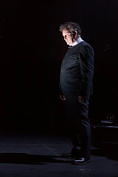 Marco Rima sul palco a Düsseldorf