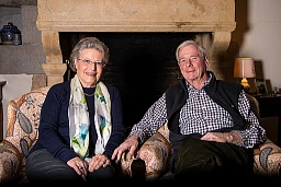 Portrait of Gilbert and Edith Mani - A slice of life