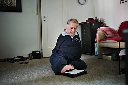 Christian Lohr at his home in Kreuzlingen. Photographed on May 13, 2015. Christian Lohr at his home in Kreuzlingen. Photographed on May 13, 2015.