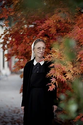 Oberin des Diakonissenhaus in Riehen, Schwester Doris.
