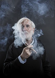 Heinrich Villiger, il gran signore della fabbrica di sigari Villiger.