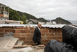 Federal Councillor Alain Berset in Favela Federal Councillor Alain Berset in Favela