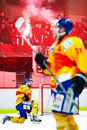 Dübendorfs Captain Remo Sägesser nach der entscheidenden Niederlage in Frauenfeld.