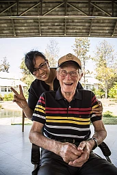 Thailand Serie, Chiang Mai 12.03.17 Walter Hitz (91) Untersigenthal AG Foto: Thomas Meier Thailand Serie, Chiang Mai 12.03.17 Walter Hitz (91) Untersigenthal AG Foto: Thomas Meier