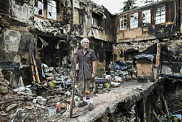 In der Nacht vom 19. auf den 20. Juli 2017 zerstörte ein Brand das Haus von Karl Engelhardt im alten Dorfkern von Knonau - Augenschein am 8. August