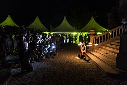 71ème édition du Locarno Festival. Spectacle lors de la fête d'ouverture.