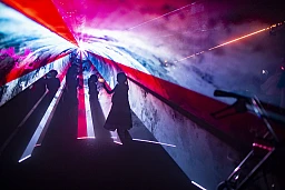 A laser show instead of the traditional fireworks illuminates the people during the National Day in Bremgarten, Switzerland, Wednesday, August 1st 2018. Switzerland celebrates the National Day on August 1. (KEYSTONE/Ennio Leanza) A laser show instead of the traditional fireworks illuminates the people during the National Day in Bremgarten, Switzerland, Wednesday, August 1st 2018. Switzerland celebrates the National Day on August 1. (KEYSTONE/Ennio Leanza)
