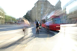 Switzerland, Bern October 14, 2019.
Two thirds of Swiss households already own at least one bicycle (often two). Many cities in Switzerland want to promote bicycle traffic. One example is the capital Bern, where around 4000 bicycles pass through neuralgic places every day: In 10 years' time, the proportion of bicycle traffic should be 25 percent of the overall traffic (included bus tramway car). Switzerland, Bern October 14, 2019.
Two thirds of Swiss households already own at least one bicycle (often two). Many cities in Switzerland want to promote bicycle traffic. One example is the capital Bern, where around 4000 bicycles pass through neuralgic places every day: In 10 years' time, the proportion of bicycle traffic should be 25 percent of the overall traffic (included bus tramway car).