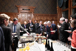 Bern Bundeshaus— Fotografiert am Montag, 26.2.2018 nach der ersten Sitzung des SR im Vorzimmer des SR.
Foto: Karl-Heinz Hug
