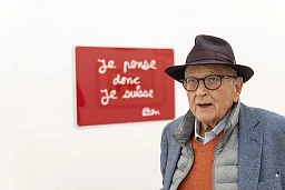 Vevey, 21 mars 2019, Pierre Keller expose sa collection privée de dessins et tableaux au Musée Jenisch ©Florian Cella/24Heures