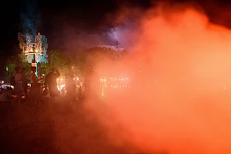 Nyon, vendredi 26 juillet 2019, Plaine de l'Asse, Paléo 2019, ambiance, Monic la mouche, avant l'orage, photos Cedric Sandoz