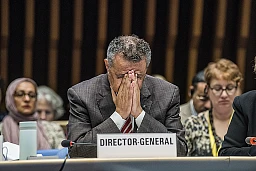 A moment showing for head of WHO, catapulted to the front of the global stage.