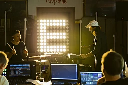 Egopusher proben ihr Live-Set in Engelberg, im Gasthaus Grünenwald, das oft von Musikern genutzt wird. Engelberg 30.07.2020 Alessandro Giannelli, Tobias Preisig, Tontechniker: Tobias Stritt, Lichttechniker: Jan Humbel