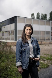 Axelle Marchon, présidente et directrice associée d’Enoki, start-up fribourgeoise.
