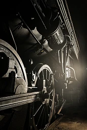 La locomotive à vapeur 141 R 568 -12.07.2021 - entrepôts cff derrière la gare de Vallorbe ©Thierry Porchet La locomotive à vapeur 141 R 568 -12.07.2021 - entrepôts cff derrière la gare de Vallorbe ©Thierry Porchet