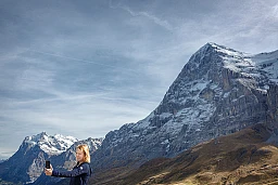Faces nord : Maya Chollet en route pour l'Eiger Faces nord : Maya Chollet en route pour l'Eiger
