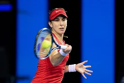 11.11.2022; Glasgow; Tennis Billie Jean King Cup Finals - Schweiz - Kanada; Belinda Bencic (SUI) 11.11.2022; Glasgow; Tennis Billie Jean King Cup Finals - Schweiz - Kanada; Belinda Bencic (SUI)