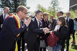 Genève, le 27.04.2022
Visite de Ignazio Cassis président de la confédération et des conseillers fédéraux.
Le Courrier / J.-P. Di Silvestro