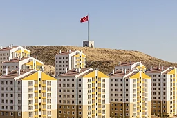 Le projet immobilier de Kayasehir en construction