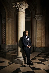 Walter Thurnherr, Bundeskanzler fotografiert im Bundeshaus West am 27.4.2023. Walter Thurnherr, Bundeskanzler fotografiert im Bundeshaus West am 27.4.2023.