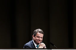 Foto: Stefan Bohrer, 5.4.23, Basel: UBS Generalversammlung - Colm Kelleher Foto: Stefan Bohrer, 5.4.23, Basel: UBS Generalversammlung - Colm Kelleher