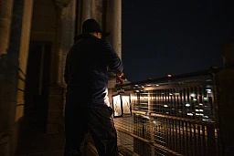 Lausanne, le jeudi 5 octobre 2023. Guet titulaire du beffroi depuis 2002, Renato Häusler prend sa retraite à la fin de l’année.