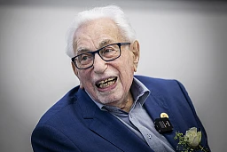 Shlomo Graber im Berufsbildungszentum in Sursee, 06.03.2024. Shlomo Graber im Berufsbildungszentum in Sursee, 06.03.2024.