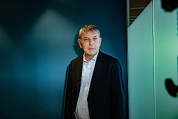 Philppe Lazzarini, head of UNRWA, photographed at the Palais des Nations, for Le Temps