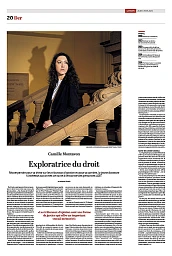 Parution journal Le Temps du 6 mars 2025